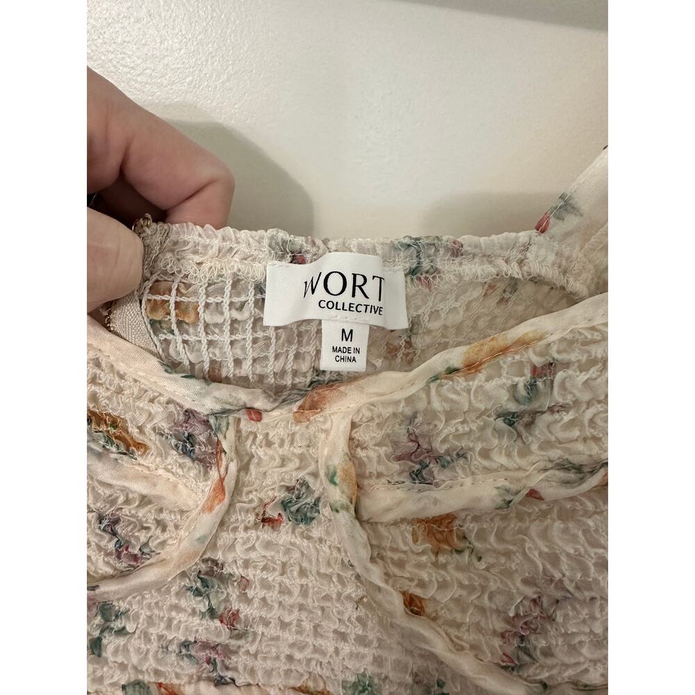 Worth Collective Harlow Maxi Dress Yellow Floral - NWT - Picture 5 of 6